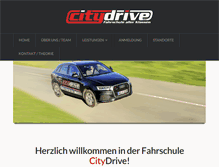 Tablet Screenshot of city-drive.de